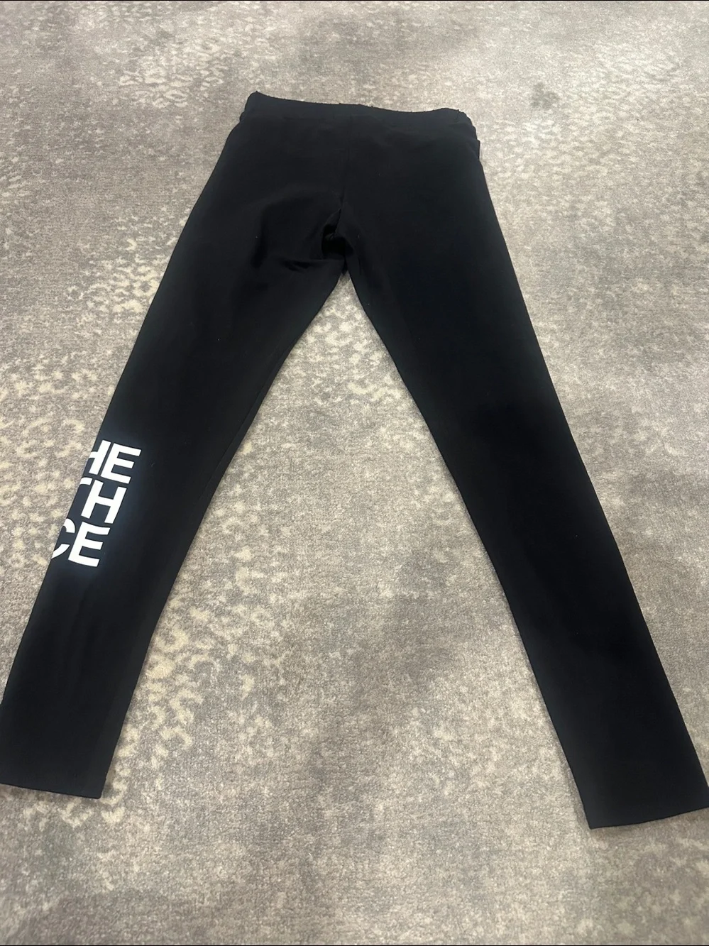 THE NORTH FACE KIDS LEGGINGS SIZE 12 BLACK AND WHITE - Picture 8 of 8